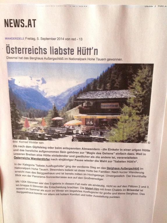 Berghaus Aussergschloess Matrei in Osttirol Exteriör bild